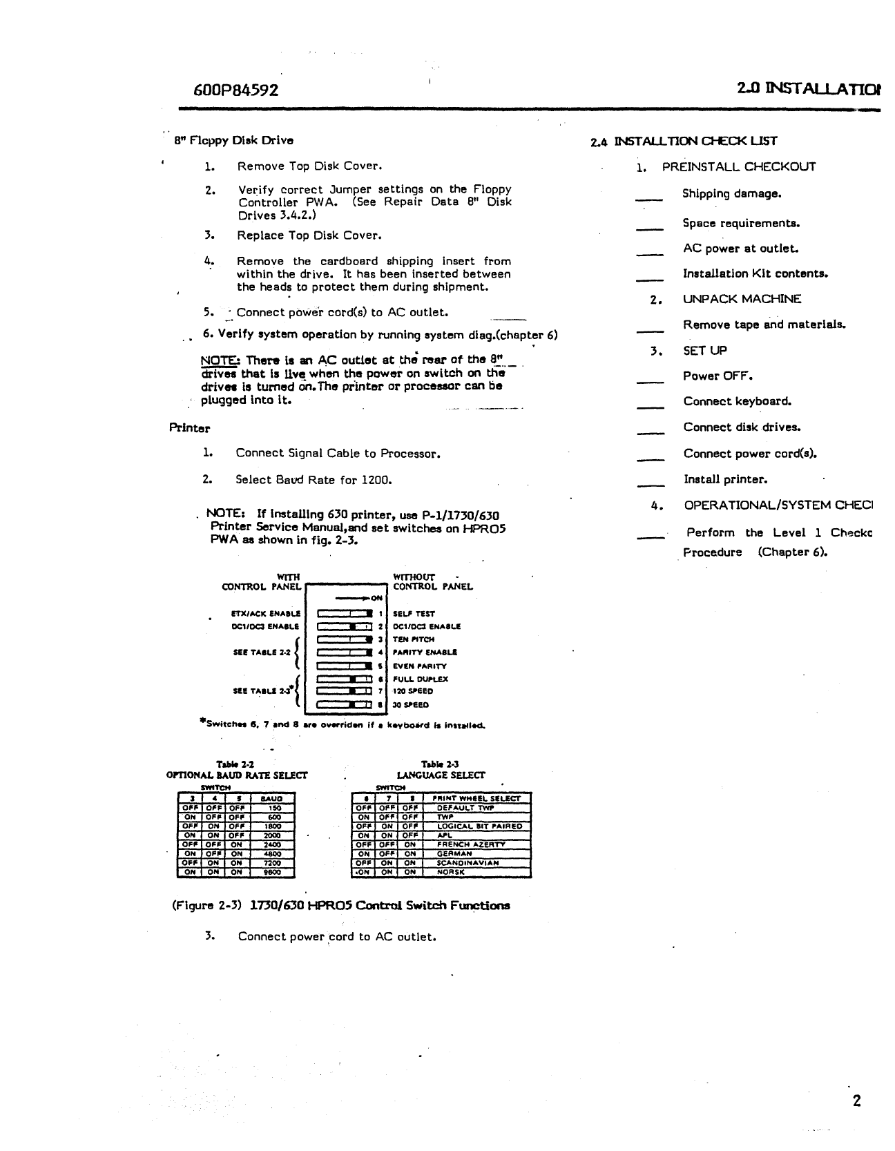 Xerox Printer PROCESSOR 820 820II Maintenance Service Manual-2